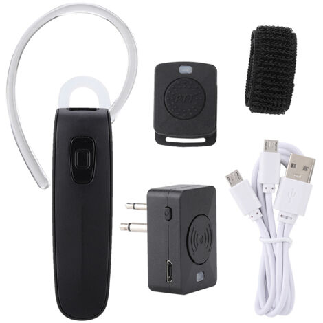 Talkie-walkie sans fil portable M-head Bluetooth HD avec réduction de bruit, noir-AquaForge (1/5)