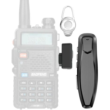 Talkie-walkie sans fil Bluetooth PTT, oreillette mains libres avec connecteur K-AquaForge