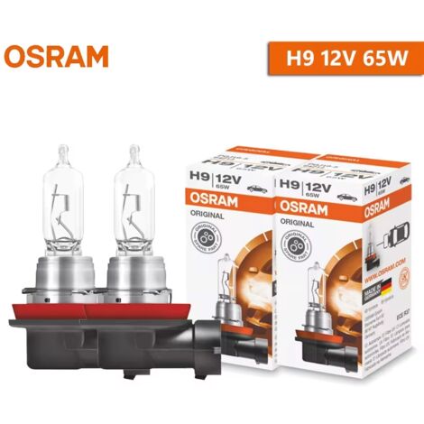 Ampoules OSRAM HB3 HB4 (2 unités) pour feux de croisement/route jaunes (2 unités) - AquaForge