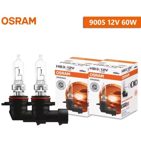 Ampoules OSRAM HB3 HB4 (2 unités) pour feux de croisement/route jaunes (2 unités) - AquaForge