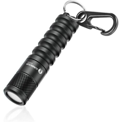 Lampe torche porte-clés LED compacte, modèle EDC01, 200 lumens, jusqu'à 36 heures d'autonomie, 3 modes d'éclairage, étanche IPX8. - AquaForge (1/5)