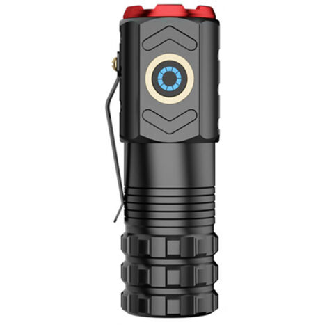 Lampe torche d'urgence rechargeable avec trois ampoules Lightbeads et un clip de randonnée. - AquaForge (1/5)