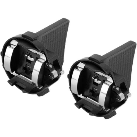 Support d'ampoule halogène H7, lot de 2, pour phare de voiture, adaptateur en ABS résistant à la chaleur, culot avec pince, accessoire - AquaForge (1/5)