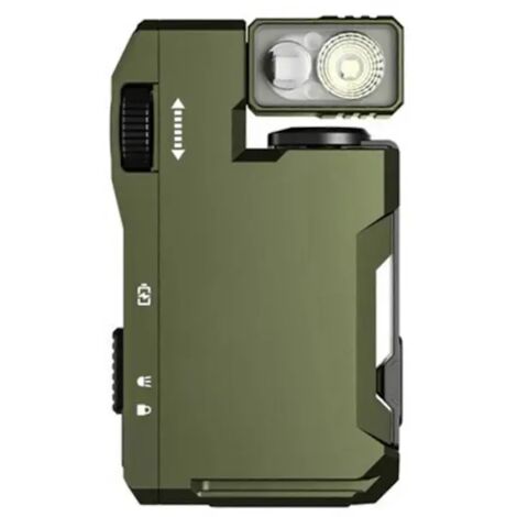 Lampe torche EDC /NN/G5 400 lumens, 3 modes, rechargeable, mini avec aimants, design compact et portable pour les situations d'urgence en extérieur, voir AquaForge (1/2)