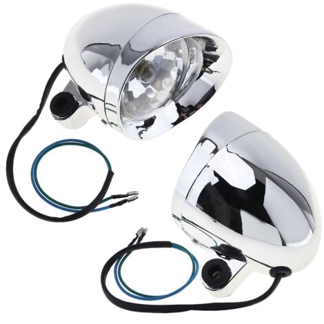 Phares et feux antibrouillard pour voitures et motos, ampoules LED étanches à l'eau et à la poussière, haute luminosité, lot de 2 - AquaForge