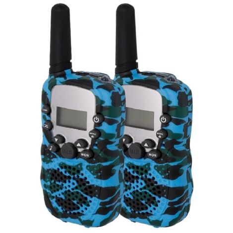 Talkies-walkies pour enfants et adultes, radios bidirectionnelles 8 canaux et portables pour enfants-AquaForge (1/5)