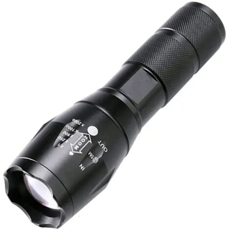Lampe torche LED XM-L T6, ultra-lumineuse et étanche, 3500 lumens. - AquaForge (1/4)