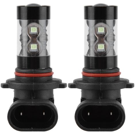 Kit avec 2 ampoules LED 9005 HB4 8000K Bleu Glace 50W pour feux antibrouillard et feux auxiliaires de voiture. - AquaForge (1/5)