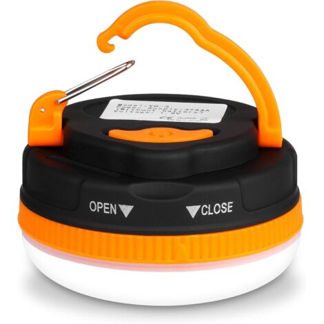 Lampes de camping portables à LED, idéales pour la randonnée, la pêche et autres activités de plein air. Ener-AquaForge (1/5)