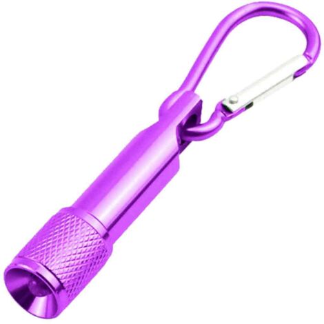 Mini lampes porte-clés avec mousqueton, éclairage LED portable pour les activités de plein air, format compact et haute luminosité jusqu'à 50 W. - AquaForge (1/5)