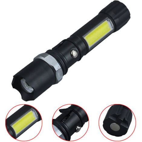Lampe torche LED rechargeable et étanche - AquaForge (1/4)