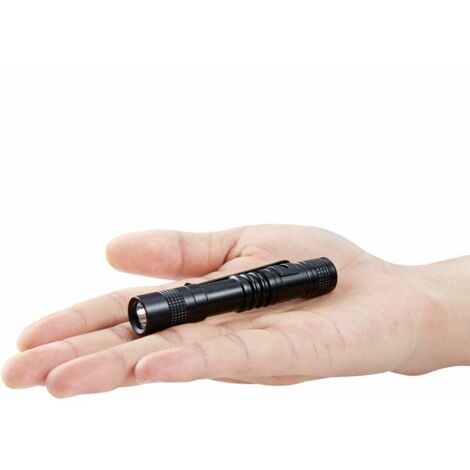 Mini lampe torche étanche ultra-lumineuse 200 lumens, compatible avec piles AAA (Version mise à jour XP-1) - AquaForge (1/3)