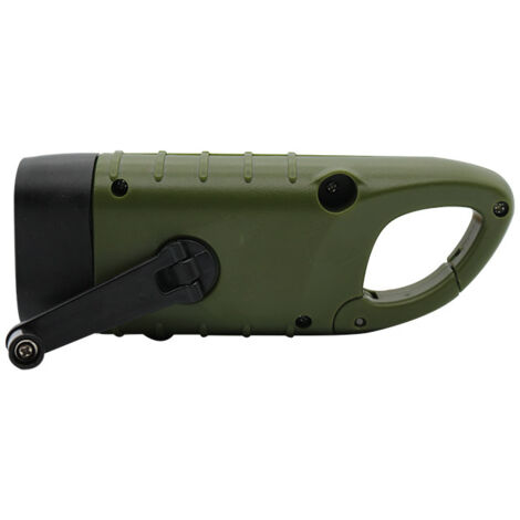 Lampe torche solaire multifonctionnelle portable pour une utilisation en extérieur avec générateur d'énergie. - AquaForge (1/4)