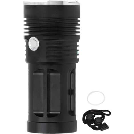 Lampe torche LED légère, étanche et longue portée (10 000 lumens) avec fonction de protection. - AquaForge (1/5)