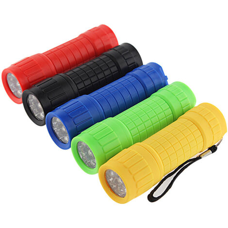 Ensemble de mini lampes torches professionnelles pour une utilisation en extérieur, LED ultra-lumineuse de 100 lumens, couleur aléatoire - Cadeaux de qualité - AquaForge
