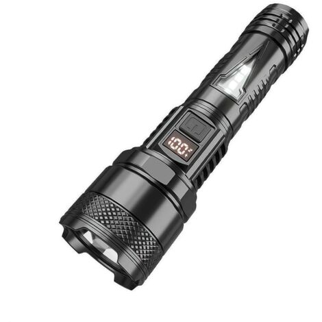 Mini lampe torche portable longue portée multifonctionnelle avec éclairage ultra-puissant et fonction de recharge. - AquaForge (1/5)