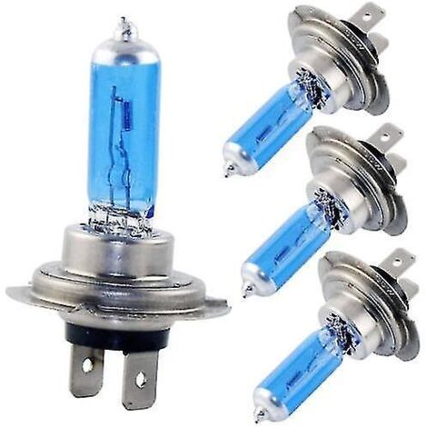 YM10x Ampoules H7 100W 8500K Blanc Xénon pour Phares de Voiture - 12V - AquaForge (1/5)