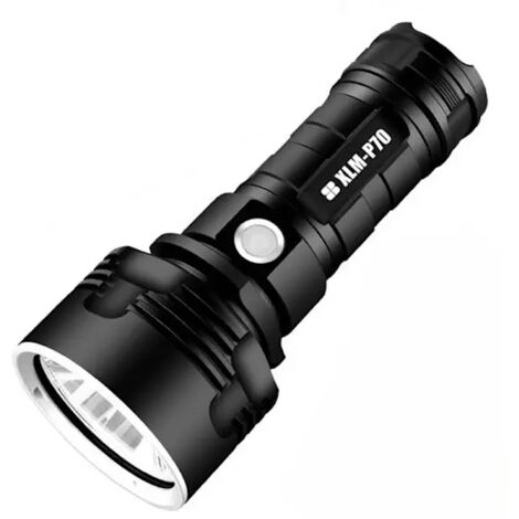 Lampe torche LED haute puissance, étanche et ultra-lumineuse avec 3 modes d'éclairage (30 000 à 100 000 lumens), la plus puissante de la gamme reca-AquaForge (1/3)