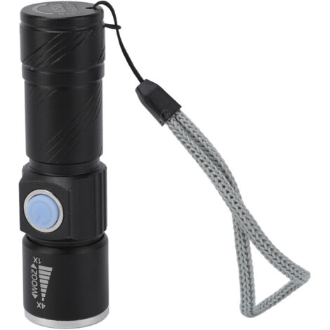 Lampe torche UV 395 nm à lumière noire ultra-brillante (LED ultraviolette) pour l'inspection de billets et la détection de mousse sur les chats - AquaForge