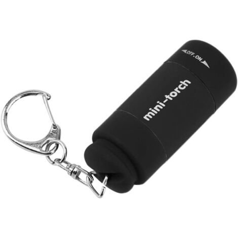 Mini lampe torche USB rechargeable avec porte-clés. - AquaForge (1/5)