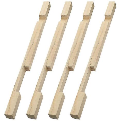 Ensemble de 4 réducteurs d'entrée pour ruches, protecteur en bois pour l'apiculture. - AquaForge (1/4)