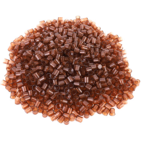 Lot de 1000 cellules royales pour l'apiculture, avec ustensiles d'alimentation en plastique brun, idéal pour les apiculteurs. - AquaForge (1/5)