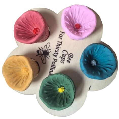Pots à abeilles, pots à abeilles de jardin, mini pots de jardin. (5 couleurs) - AquaForge (1/5)