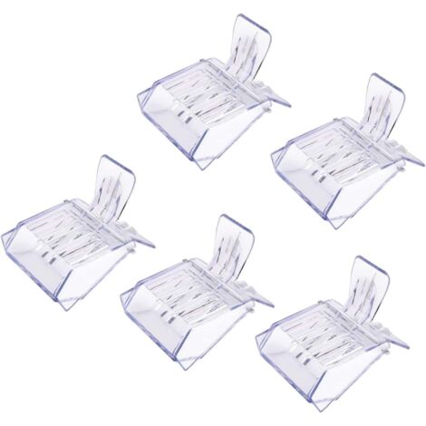 Cage à reine (5 pièces) Boîte de capture avec clip en plastique transparent Outils apicoles 75cm - AquaForge (1/4)