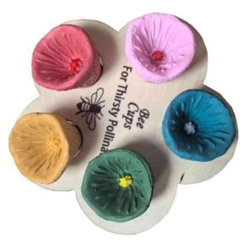Tasses abeilles, mugs de jardin, mini-abeilles pour le jardin. (5 couleurs) A8 - AquaForge (1/5)