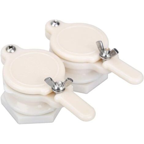 Lot de 2 robinets extracteurs de miel avec valve pour l'apiculture. Outils apicoles. - AquaForge