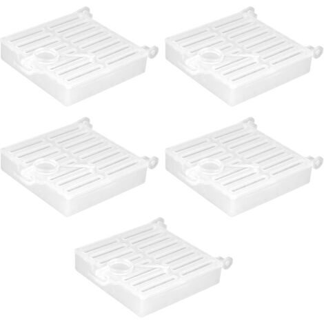 Lot de 5 cages multifonctionnelles pour reines abeilles, en plastique compatible. - AquaForge (1/5)