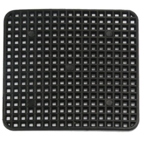 Filet de fond pour pots de fleurs, anti-perforation et anti-insectes, pour outils de jardinage, noir (12 cm x 12 cm x 10 unités) - AquaForge (1/5)