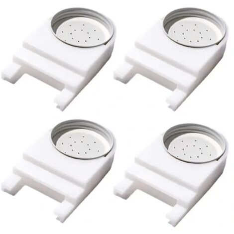 Ensemble de 4 pièces avec couvercles pour l'abreuvement des abeilles par l'avant de la ruche en apiculture. - AquaForge (1/5)