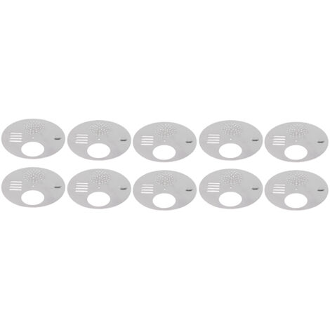 Ensemble de 10 portes rondes et pivotantes en acier inoxydable pour ruches, idéales pour la quarantaine et la protection contre le vol des reines - AquaForge (1/5)