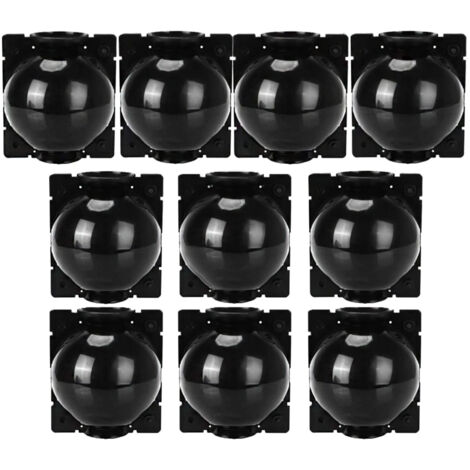 Lot de 10 billes de propagation haute pression pour greffage, noires. - AquaForge (1/5)
