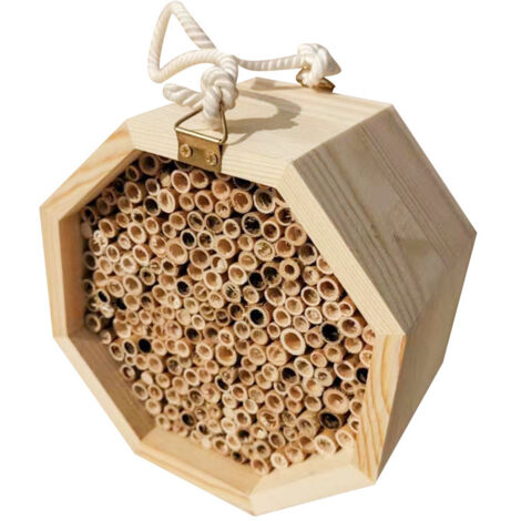 Ruche en maçonnerie - Attraction artisanale en bambou naturel - AquaForge (1/5)
