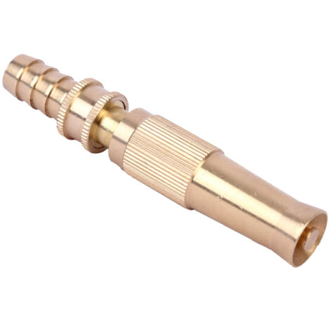 Buse de pistolet d'arrosage en laiton réglable pour tuyau d'arrosage, pulvérisateur pour lavage de voiture. - AquaForge (1/5)