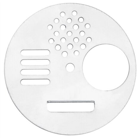 Portail d'entrée en acier inoxydable à structure alvéolaire avec points d'accès flexibles pour une sécurité et une ventilation accrues. - AquaForge (1/5)