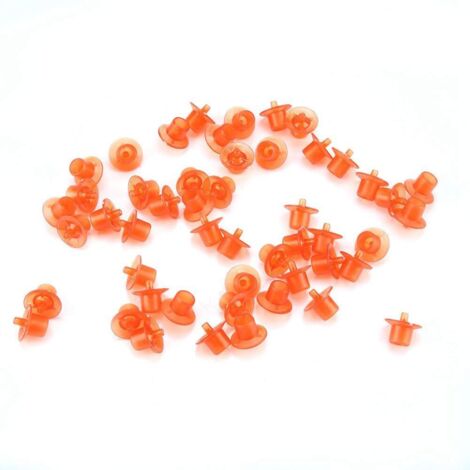 Lot de 100 socles apicoles pour apiculteurs américains (orange) - AquaForge (1/3)