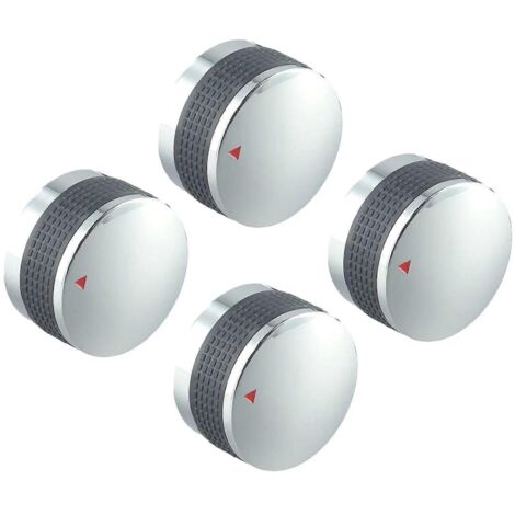 Ensemble de 4 boutons de commande pour barbecues à gaz, 58 mm et 50 mm, pièces de rechange pour outils de jardin et barbecues. Durable - AquaForge (1/4)