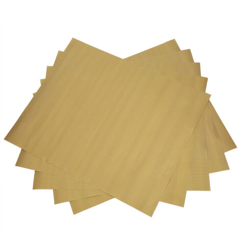 Tapis de cuisson antiadhésif, résistant aux hautes températures, réutilisable, pour barbecues et autres accessoires (doré) - AquaForge (1/5)