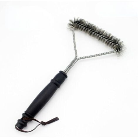 Brosse de nettoyage pour grils, ustensiles de cuisine, outils, brosses en acier inoxydable, triangulaire - AquaForge (1/4)