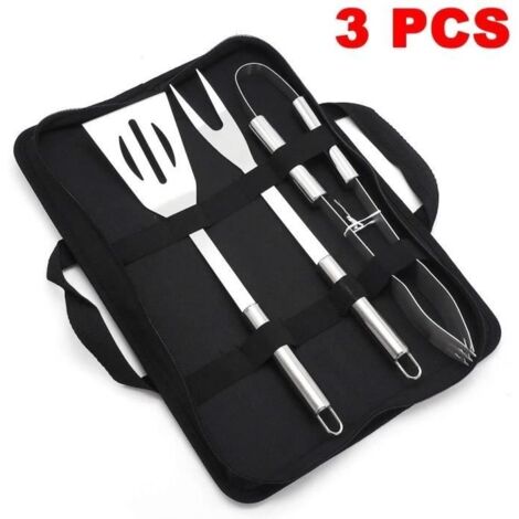Ensemble d'accessoires haut de gamme pour barbecue d'extérieur, ustensiles de grillade, kit complet. - AquaForge (1/4)