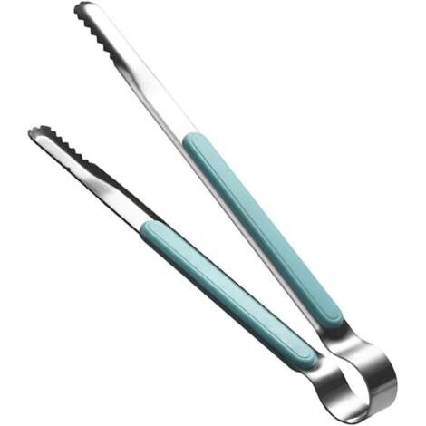 Pince de cuisine en acier inoxydable, un outil pour cuisiner, griller, cuire au four, servir des salades et autres aliments, avec une poignée antidérapante - AquaForge (1/5)