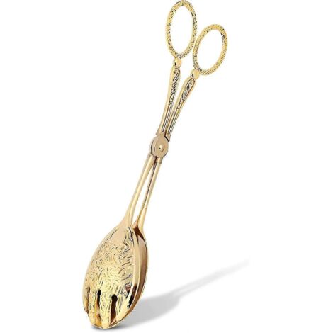 Ustensiles de cuisine en métal, pinces à griller, buffet, salade, sucre, ustensiles de service dorés, ustensiles de cuisine, bacs à glaçons. - AquaForge (1/2)