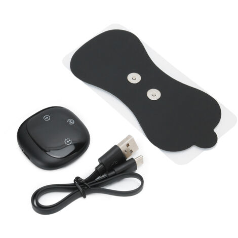 Mini masseur électrique EMS pour la nuque, rechargeable par USB, avec patch de massage cervical pour soulager les douleurs musculaires.-AquaForge (1/5)