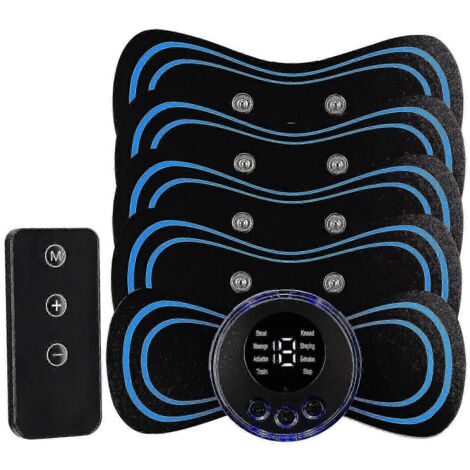 Appareil de massage électrique portable EMS pour la nuque et le dos, patch de massage cervical, soulagement de la douleur (meilleur vendeur)-AquaForge (1/5)