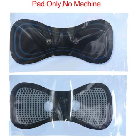 Appareil de massage cervical EMS, mini masseur corporel et dorsal à vibrations, stimulation musculaire électrique, soulagement de la douleur, masseur spinal avec 6 modes-AquaForge