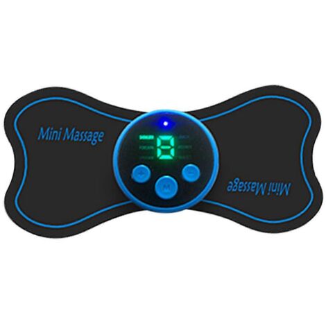Lot de 2 appareils de massage EMS portables à microcourant pour soulager la douleur cervicale, mini outil, 100 % neufs-AquaForge (1/2)