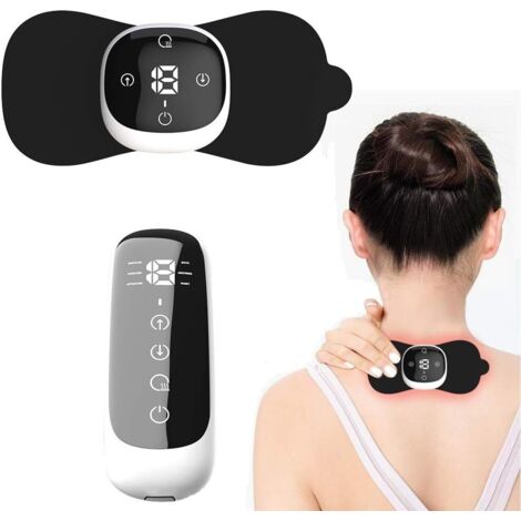 Appareil TENS sans fil pour soulager la douleur, stimulateur musculaire chauffant rechargeable, massage EMS-AquaForge (1/5)
